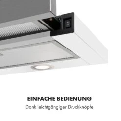 Mariana 90 Flachschirmhaube 500 M³/h Abluft LED Weiß -Haushaltsgeräte Geschäft 10034116 de 0004 logo