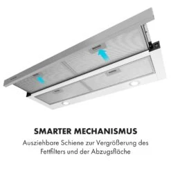 Mariana 90 Flachschirmhaube 500 M³/h Abluft LED Weiß -Haushaltsgeräte Geschäft 10034116 de 0007 logo