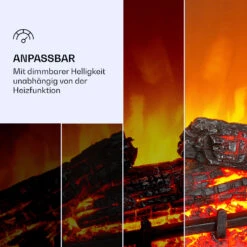 Lienz Elektrischer Kamin 1800W Steindekor Polystone Fernbedienung -Haushaltsgeräte Geschäft 10034122 de 0005 logo