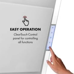 Mirage 90 Dunstabzugshaube 550 M³/h Touch-Panel Ambient EEC A++ Weiß -Haushaltsgeräte Geschäft 10034152 yy 0009 logo Klarstein Mirage 90 Dunstabzugshaube 90cm weiss