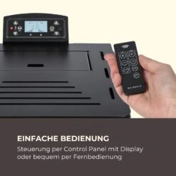 Energiewende Pelletofen 5/10 KW 5 Stufen Timer 18kg 250m³ Fernbedienung Schwarz -Haushaltsgeräte Geschäft 10034153 de 0003 logo