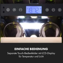 Vinovilla 17 Built-In Duo Weinkühlschrank 53l 17 Fl. 2 Zonen Glastür -Haushaltsgeräte Geschäft 10034154 de 0004 logo