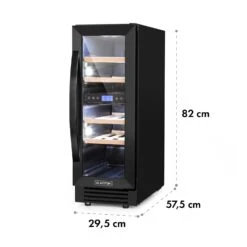 Vinovilla 17 Built-In Duo Weinkühlschrank 53l 17 Fl. 2 Zonen Glastür -Haushaltsgeräte Geschäft 10034154 yy 0008 logo
