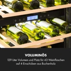 Vinovilla 43 Built-In Duo Onyx Weinkühlschrank 129l 43 Fl. 2 Zonen -Haushaltsgeräte Geschäft 10034155 de 0005 logo