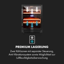 Vinovilla 43 Built-In Duo Onyx Weinkühlschrank 129l 43 Fl. 2 Zonen -Haushaltsgeräte Geschäft 10034155 de 0006 logo