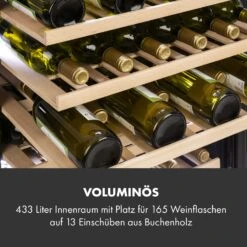 Vinovilla Grande 165 Built-in Uno Onyx Weinkühlschrank 433 Ltr 165 Fl. -Haushaltsgeräte Geschäft 10034156 de 0005 logo