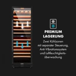 Vinovilla Grande 162 Built-in Duo Onyx Weinkühlschrank 425 Ltr 162 Fl. -Haushaltsgeräte Geschäft 10034157 de 0007 logo