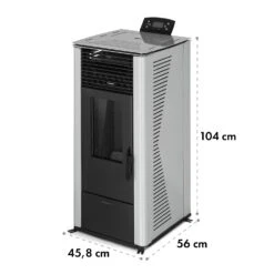 Energiewende Pelletofen 5/10 KW 5 Stufen Timer 18kg 250m³ Fernbedienung Grau 18 Energiewende Pelletofen 5/10 KW 5 Stufen Timer 18kg 250m³ Fernbedienung Grau -Haushaltsgeräte Geschäft 10034181 yy 0009 logo