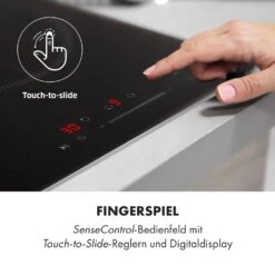 Delicatessa 3 Induktionskochfeld 3 Zonen 5800W Glaskeramik Schwarz -Haushaltsgeräte Geschäft 10034193 de 0005 logo