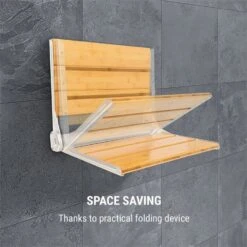 Arielle Deluxe Duschsitz Bambus Aluminium Klappbar 160 Kg Max. Holz 10 Arielle Deluxe Duschsitz Bambus Aluminium Klappbar 160 Kg Max. Holz -Haushaltsgeräte Geschäft 10034210 yy 0004 logo oneConcept Arielle Deluxe Duschsitz Bambus