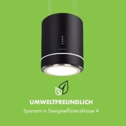 Tron Ambience Inselabzugshaube Ø38cm Umluft 540m³/h LED Schwarz -Haushaltsgeräte Geschäft 10034213 de 0006 logo