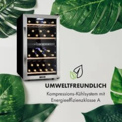 Vinamour 45 DuoWeinkühlschrank 2 Zonen 118 Ltr / 45 Fl 5-18 °C -Haushaltsgeräte Geschäft 10034216 de 0007 logo
