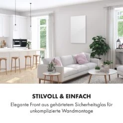 Crystal Wall Infrarotheizung 100x60cm 600W Wochentimer IP54 Weiß -Haushaltsgeräte Geschäft 10034223 de 0003 logo