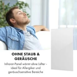 Crystal Wall Infrarotheizung 100x60cm 600W Wochentimer IP54 Weiß -Haushaltsgeräte Geschäft 10034223 de 0005 logo