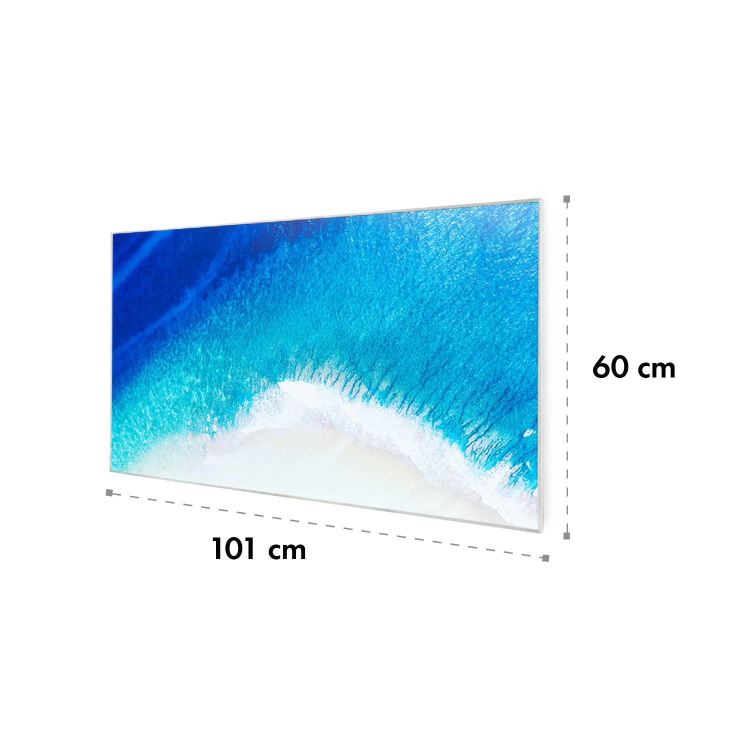 Wonderwall Air Art Strand Infrarotheizung 101x60cm 600W Fernbedienung 10 Wonderwall Air Art Strand Infrarotheizung 101x60cm 600W Fernbedienung – Bild 10