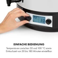 KonfiStar 40 Digital Einkocher Getränkespender 2500W 40L 100°C 180min -Haushaltsgeräte Geschäft 10034239 de 0004 logo