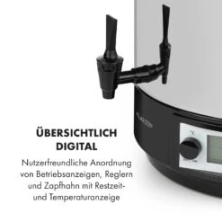 KonfiStar 50 Digital Einkocher Getränkespender 2500W 50L 100°C 180min -Haushaltsgeräte Geschäft 10034240 de 0006 logo