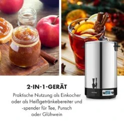 KonfiStar 50 Digital Einkocher Getränkespender 2500W 50L 100°C 180min -Haushaltsgeräte Geschäft 10034240 de 0007 logo