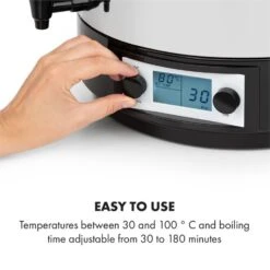 KonfiStar 60 Digital Einkocher Getränkespender 2500W 60L 100°C 180min 10 KonfiStar 60 Digital Einkocher Getränkespender 2500W 60L 100°C 180min -Haushaltsgeräte Geschäft 10034241 yy 0004 logo Digital Food Preserver 60L