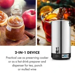 KonfiStar 60 Digital Einkocher Getränkespender 2500W 60L 100°C 180min 13 KonfiStar 60 Digital Einkocher Getränkespender 2500W 60L 100°C 180min -Haushaltsgeräte Geschäft 10034241 yy 0007 logo Digital Food Preserver 60L