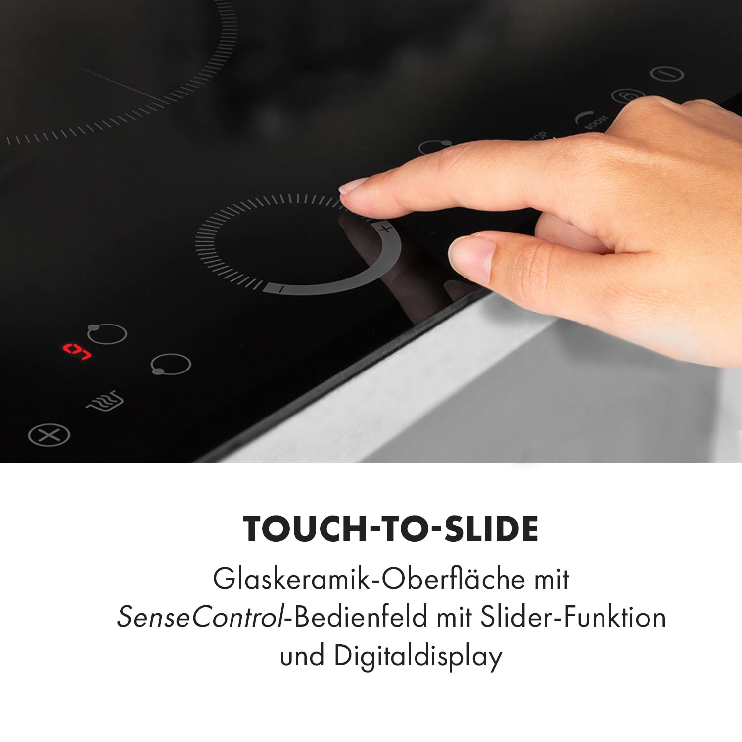 Delicatessa 80 Einbaukochfeld Induktion 3 Zonen 7400W Glaskeramik 5 Delicatessa 80 Einbaukochfeld Induktion 3 Zonen 7400W Glaskeramik – Bild 5