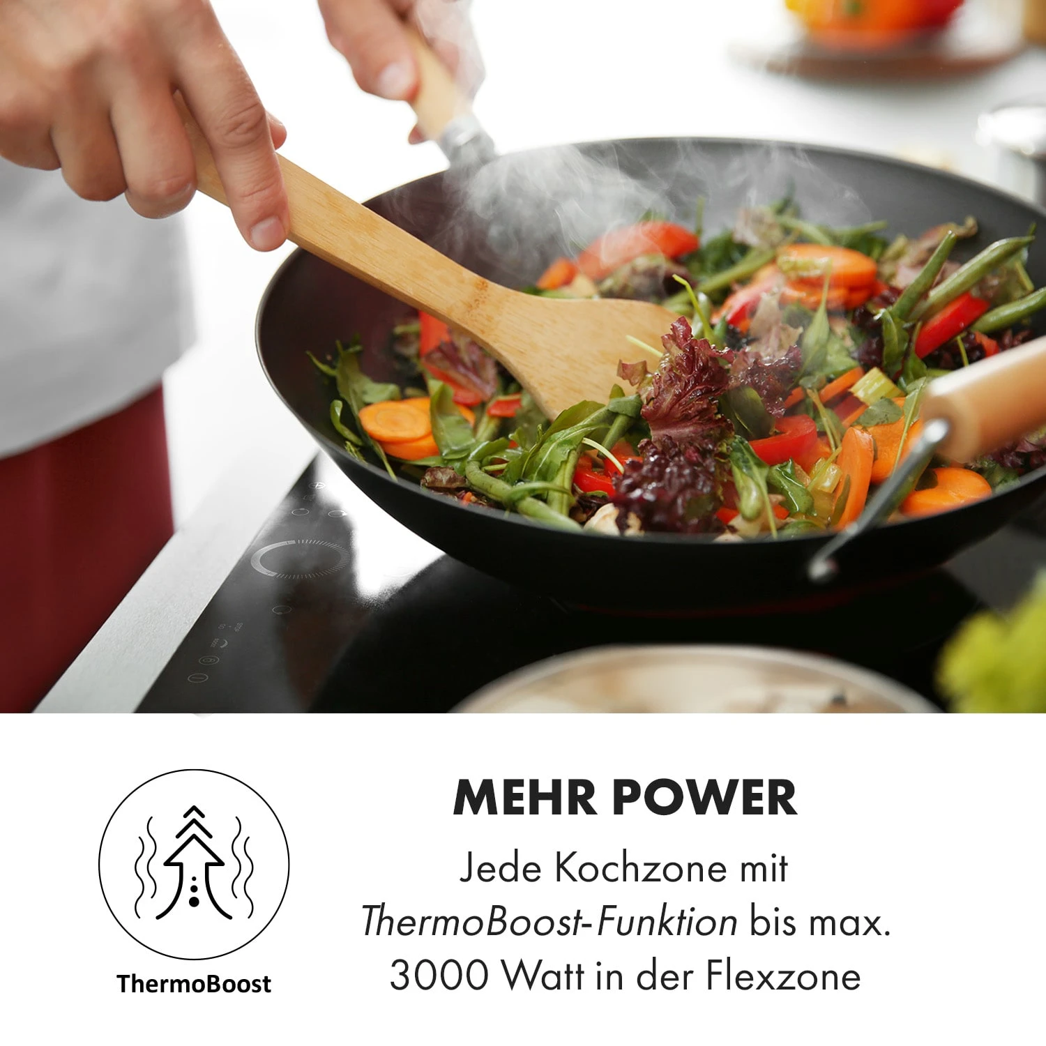 Delicatessa 80 Einbaukochfeld Induktion 3 Zonen 7400W Glaskeramik 7 Delicatessa 80 Einbaukochfeld Induktion 3 Zonen 7400W Glaskeramik – Bild 7