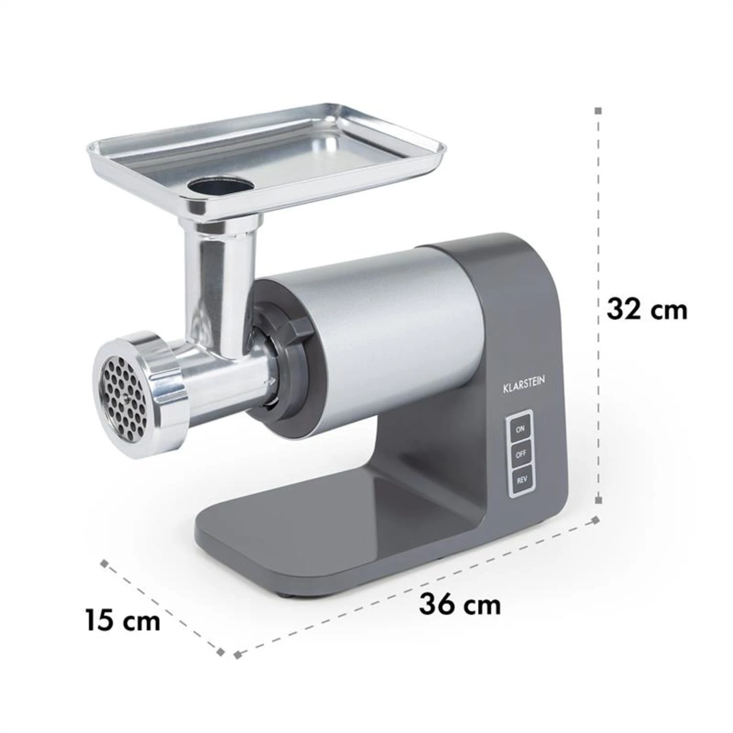 Mett Max Elektrischer Fleischwolf 600W Kupfermotor Aluminium 8 Mett Max Elektrischer Fleischwolf 600W Kupfermotor Aluminium – Bild 8