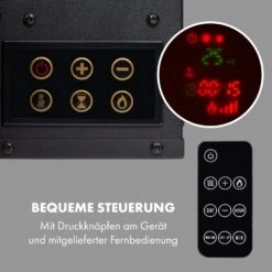 Lausanne Long Elektrischer Kamin 1600W 2 Heizstufen 128 Cm -Haushaltsgeräte Geschäft 10034250 de 0004 logo