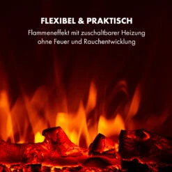 Lausanne Luxe Elektrischer Kamin 2000W 2 Heizstufen 90 Cm Edelstahl -Haushaltsgeräte Geschäft 10034252 de 0005 logo
