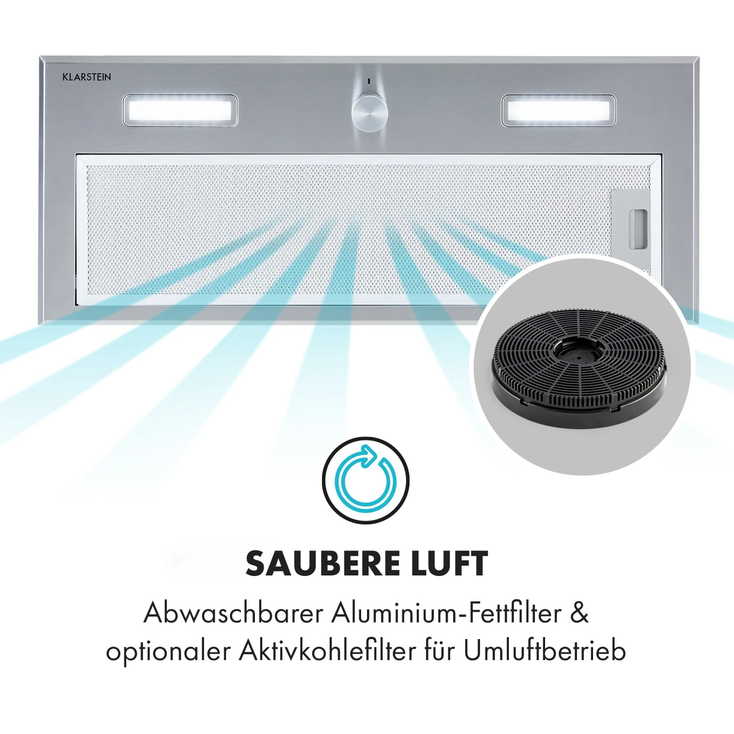 Simplica Dunstabzugshaube Einbau 70cm Abluft: 400 M³/h LED Edelstahl 6 Simplica Dunstabzugshaube Einbau 70cm Abluft: 400 M³/h LED Edelstahl – Bild 6