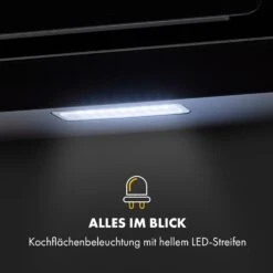 Sofia 60 Dunstabzugshaube Kopffrei 300 M³/h Touch-Control Glasfront -Haushaltsgeräte Geschäft 10034258 de 0005 logo