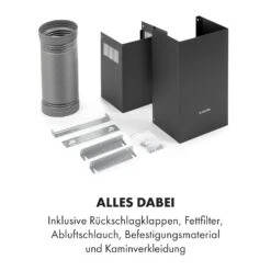 Sofia 90 Dunstabzugshaube Kopffrei 300 M³/h Touch-Control Glasfront -Haushaltsgeräte Geschäft 10034260 de 0008 logo