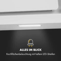 Sofia 90 Dunstabzugshaube Kopffrei 300 M³/h Touch-Control Glasfront -Haushaltsgeräte Geschäft 10034261 de 0005 logo