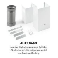 Sofia 90 Dunstabzugshaube Kopffrei 300 M³/h Touch-Control Glasfront -Haushaltsgeräte Geschäft 10034261 de 0008 logo