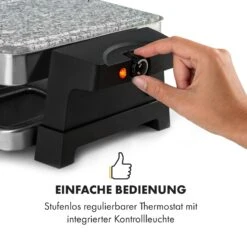 Sirloin Raclette 1500W Aluminium / Stein 8 Personen Kontroll-LED 14 Sirloin Raclette 1500W Aluminium / Stein 8 Personen Kontroll-LED -Haushaltsgeräte Geschäft 10034275 de 0007 logo