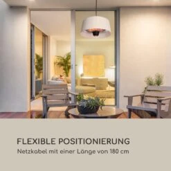 Venice Heat Terrassenheizstrahler 800/1000/1800W Fernbedienung Weiß 13 Venice Heat Terrassenheizstrahler 800/1000/1800W Fernbedienung Weiß -Haushaltsgeräte Geschäft 10034282 de 0003 logo