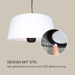 Venice Heat Terrassenheizstrahler 800/1000/1800W Fernbedienung Weiß 17 Venice Heat Terrassenheizstrahler 800/1000/1800W Fernbedienung Weiß -Haushaltsgeräte Geschäft 10034282 de 0007 logo