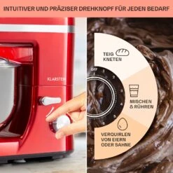 Bella Elegance Küchenmaschine 2000 W 2,7 PS 5,2 Ltr Edelstahl BPA-frei -Haushaltsgeräte Geschäft 10034364 de 0004 usp