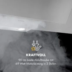 Athena 90 Dunstabzugshaube 90cm 300m³/h 69W Edelstahl 18 Athena 90 Dunstabzugshaube 90cm 300m³/h 69W Edelstahl -Haushaltsgeräte Geschäft 10034395 de 0008 logo