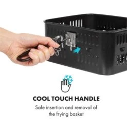 AeroVital Cube Chef Heißluftfritteuse Frittierkorb Zubehör Edelstahl 9 AeroVital Cube Chef Heißluftfritteuse Frittierkorb Zubehör Edelstahl -Haushaltsgeräte Geschäft 10034407 yy 0005 logo Klarstein AeroVital Cube Chef Frittierkorb