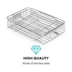 AeroVital Cube Chef Heißluftfritteuse Steak-Käfig Zubehör Edelstahl 7 AeroVital Cube Chef Heißluftfritteuse Steak-Käfig Zubehör Edelstahl -Haushaltsgeräte Geschäft 10034408 yy 0004 logo Klarstein AeroVital Cube Chef Steak Kaefig