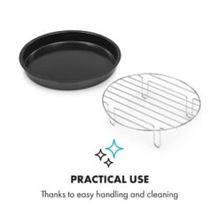 AeroVital Cube Chef Pizzateller Hoher Grilleinsatz Zubehör Edelstahl 7 AeroVital Cube Chef Pizzateller Hoher Grilleinsatz Zubehör Edelstahl -Haushaltsgeräte Geschäft 10034411 yy 0005 logo Klarstein AeroVital Cube Chef Pizzateller