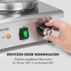Wurstfabrik Pro 550 Hot Dog Maker 550W 2 Spieße 5L 30-100°C Edelstahl 12 Wurstfabrik Pro 550 Hot Dog Maker 550W 2 Spieße 5L 30-100°C Edelstahl -Haushaltsgeräte Geschäft 10034453 de 0003 logo