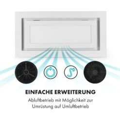 Lumiera Dunstabzugshaube LED 70 Cm EEK A 750 M3/h 3 Stufen Weiß -Haushaltsgeräte Geschäft 10034467 de 0006 logo