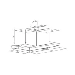 Lumiera Dunstabzugshaube LED 70 Cm EEK A 750 M3/h 3 Stufen Weiß -Haushaltsgeräte Geschäft 10034467 yy 0009 logo Klarstein Lumiera Dunstabzugshaube 70cm weiss