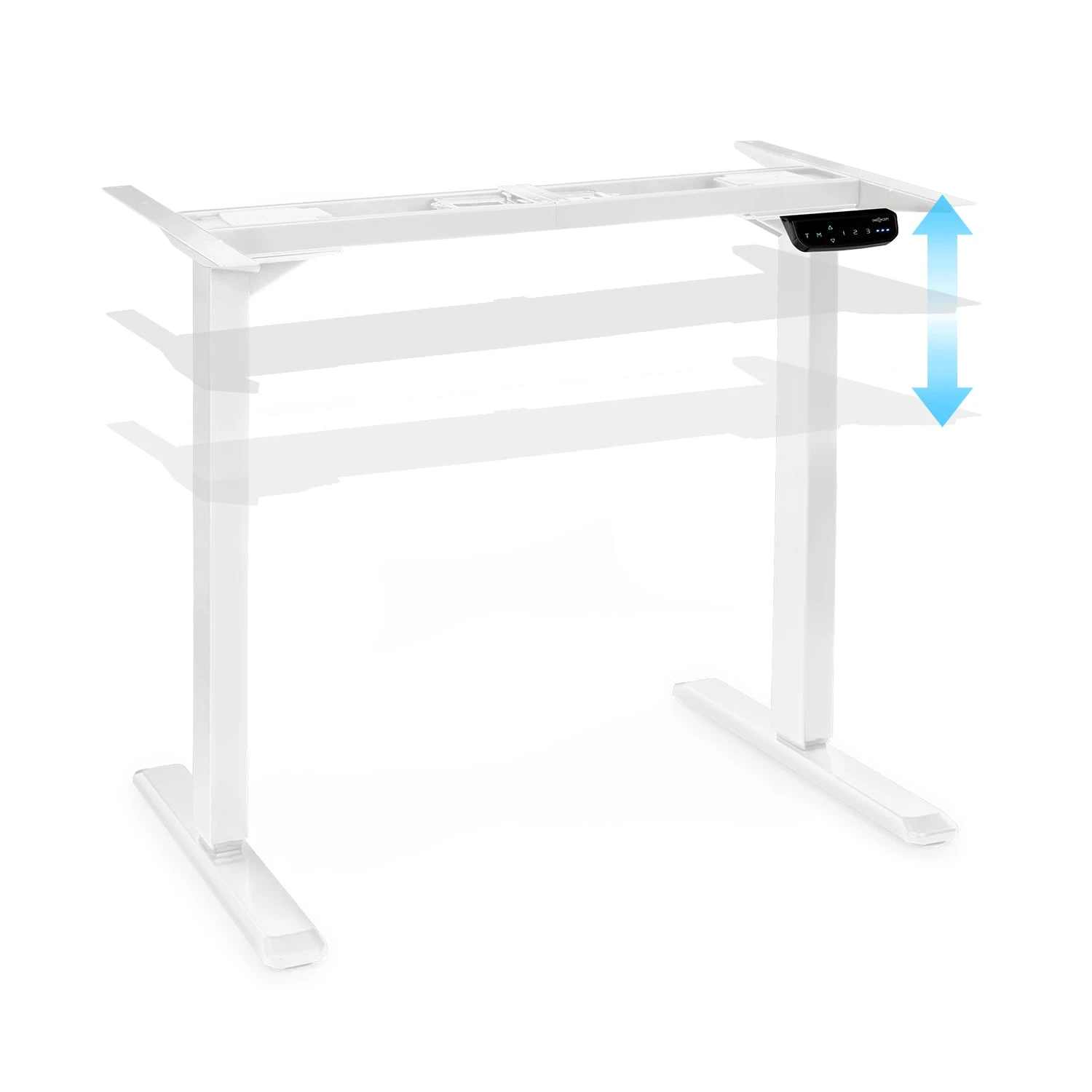 Multidesk Comfort Höhenverstellbarer Schreibtisch Elektrisch 62-128 Cm 1 Multidesk Comfort Höhenverstellbarer Schreibtisch Elektrisch 62-128 Cm
