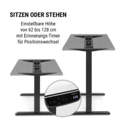 Multidesk Comfort Schreibtisch Elektrisch Höhenverstellbar 62-128 Cm -Haushaltsgeräte Geschäft 10034480 de 0006 logo