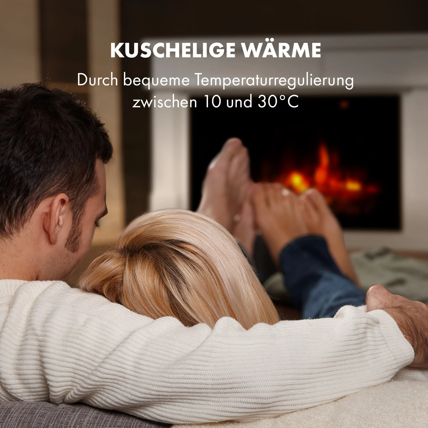 Bern Elektrischer Kamin 1000/2000W LED 10-30 °C Wochentimer 7 Bern Elektrischer Kamin 1000/2000W LED 10-30 °C Wochentimer – Bild 7