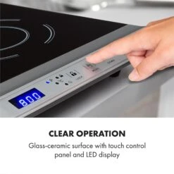 Cucinata Induktionskochfeld 3100W 10 Leistungsstufen 200-1300W -Haushaltsgeräte Geschäft 10034503 yy 0005 logo Klarstein Cucinata Induktionskochfeld 3100 W
