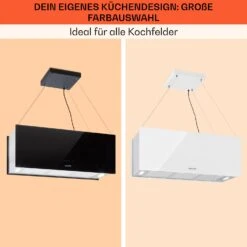 Kronleuchter XL Inselabzugshaube 90cm Umluft 590m³/h LED Touch Weiß 15 Kronleuchter XL Inselabzugshaube 90cm Umluft 590m³/h LED Touch Weiß -Haushaltsgeräte Geschäft 10034523 de 0007 usp